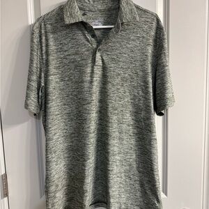Under Armour Heathered Gray Polo Shirt